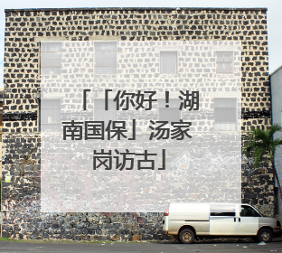 「你好！湖南国保」汤家岗访古