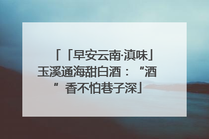 「早安云南·滇味」玉溪通海甜白酒：“酒”香不怕巷子深