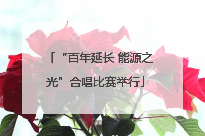 “百年延长 能源之光”合唱比赛举行