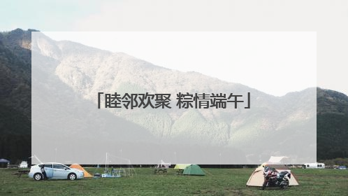 睦邻欢聚 粽情端午