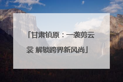 甘肃镇原：一袭剪云裳 解锁跨界新风尚