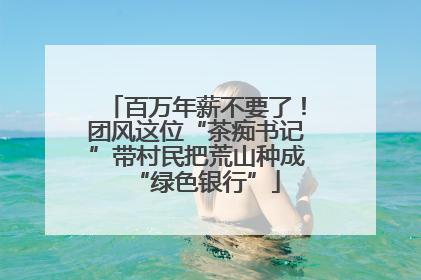 百万年薪不要了！团风这位“茶痴书记”带村民把荒山种成“绿色银行”