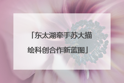 东太湖牵手苏大描绘科创合作新蓝图