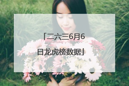 二六三6月6日龙虎榜数据