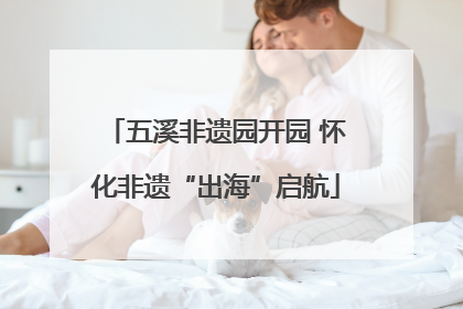 五溪非遗园开园 怀化非遗“出海”启航