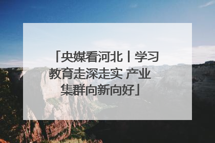 央媒看河北丨学习教育走深走实 产业集群向新向好