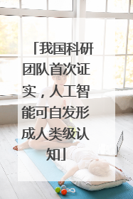 我国科研团队首次证实，人工智能可自发形成人类级认知