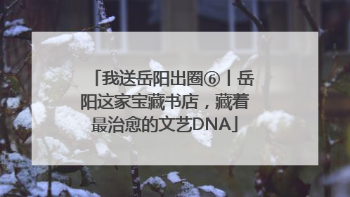 我送岳阳出圈⑥丨岳阳这家宝藏书店，藏着最治愈的文艺DNA
