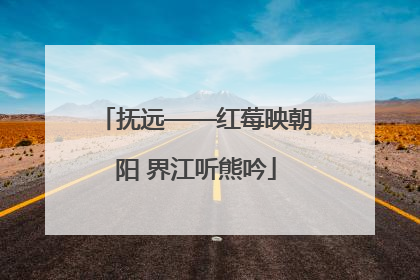 抚远——红莓映朝阳 界江听熊吟