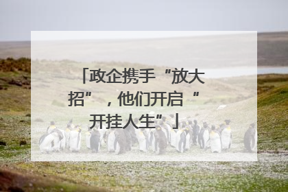 政企携手“放大招”，他们开启“开挂人生”