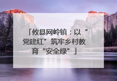 攸县网岭镇：以“党建红”筑牢乡村教育“安全绿”