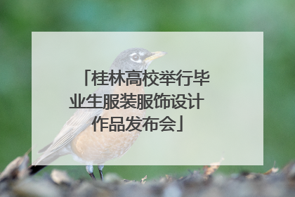 桂林高校举行毕业生服装服饰设计作品发布会