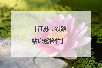 江苏：铁路站房巡检忙