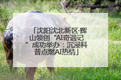 沈阳沈北新区·辉山领创“AI奇遇记”成功举办：沉浸科普点燃AI热情
