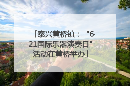 泰兴黄桥镇：“6·21国际乐器演奏日”活动在黄桥举办
