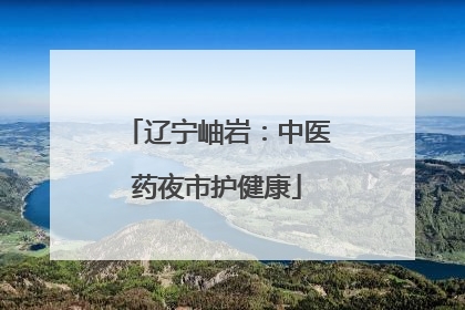 辽宁岫岩：中医药夜市护健康