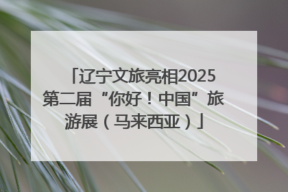 辽宁文旅亮相2025第二届“你好！中国”旅游展（马来西亚）