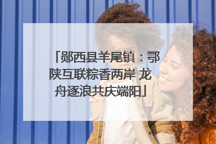 郧西县羊尾镇：鄂陕互联粽香两岸 龙舟逐浪共庆端阳