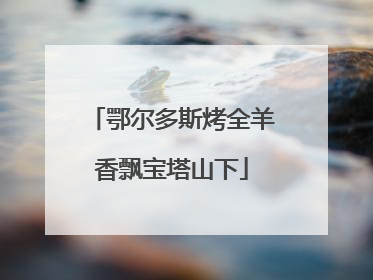 鄂尔多斯烤全羊香飘宝塔山下