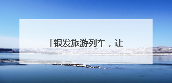 银发旅游列车，让供需有效对接（提振消费一线观察）