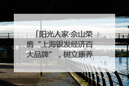 阳光人家·佘山荣膺“上海银发经济百大品牌”，树立康养行业新标杆