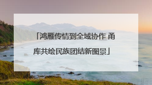 鸿雁传情到全域协作 甬库共绘民族团结新图景