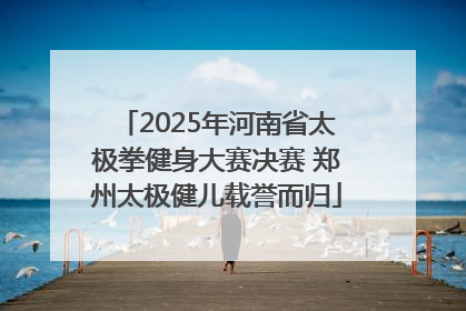 2025年河南省太极拳健身大赛决赛 郑州太极健儿载誉而归
