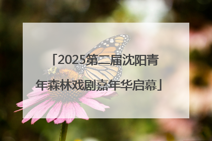 2025第二届沈阳青年森林戏剧嘉年华启幕