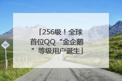 256级！全球首位QQ“金企鹅”等级用户诞生